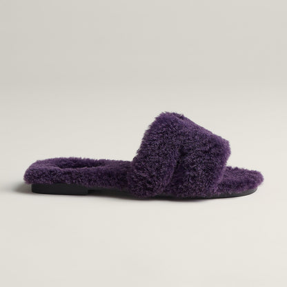 Sandales Oran - violet foncé