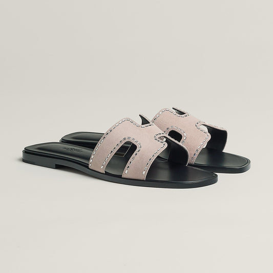 Sandales Oran - Porcelaine rose